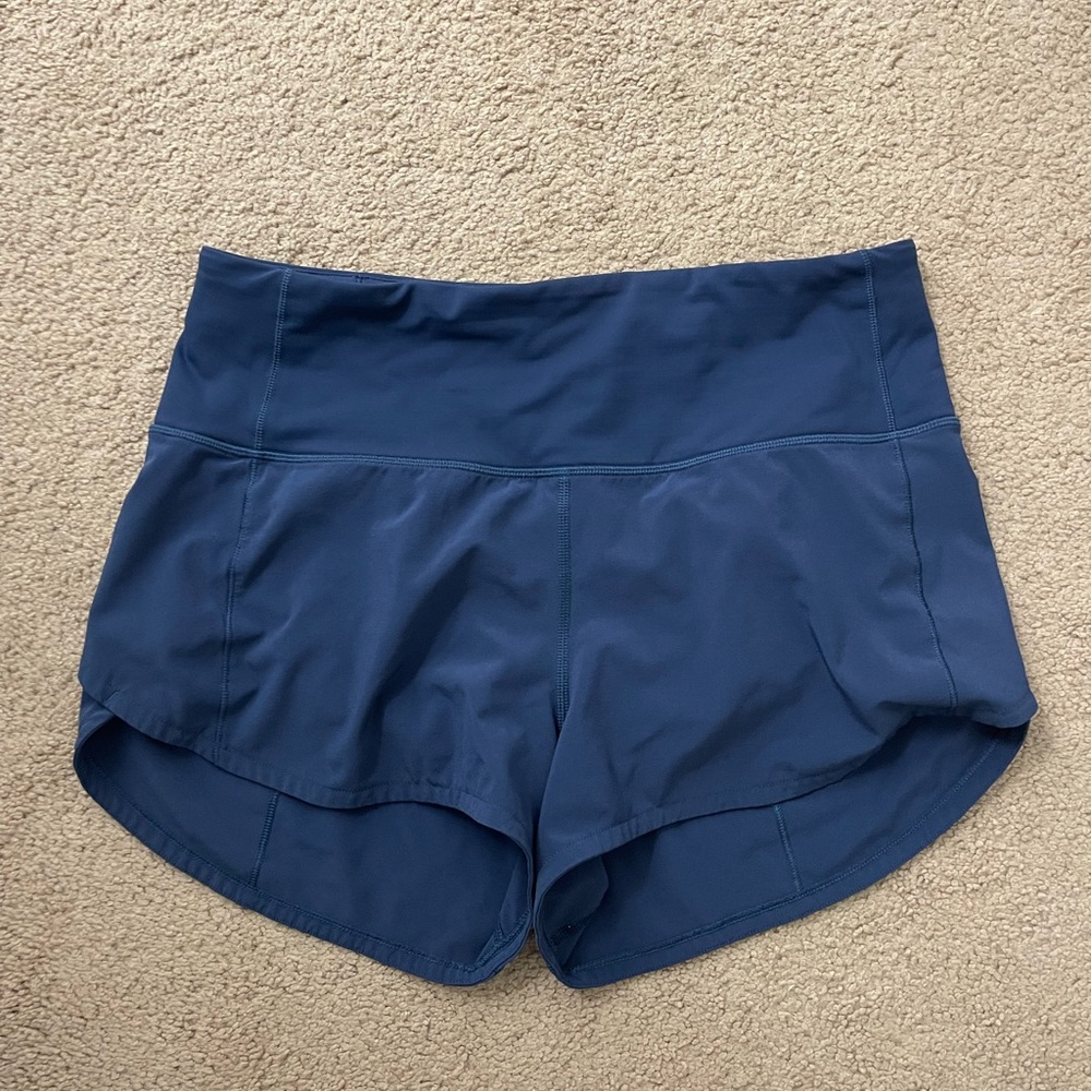 RARE Blue lululemon Speed Up Shorts!